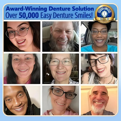 😊3 Mins to Fit🦷 Self-Fit Dentures – Do It At Home, No Pros Needed!
