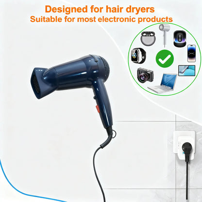 International Travel Voltage Converter, with Fast Charge USB Ports