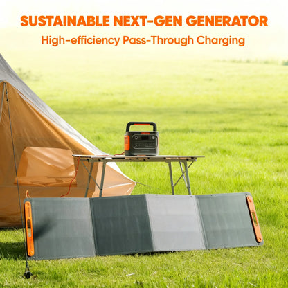 1070Wh Portable Power, 1500W Output & 1-Hour Charge, Solar Compatible