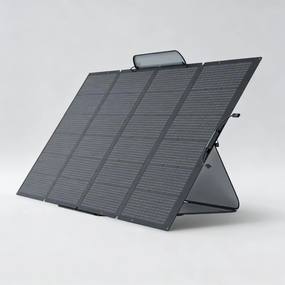 400W Portable Solar Panel - Foldable with Kickstand, IP68 Waterproof, Your Outdoor Power Station.