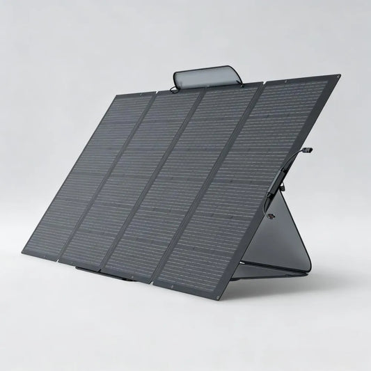 400W Portable Solar Panel - Foldable with Kickstand, IP68 Waterproof, Your Outdoor Power Station.
