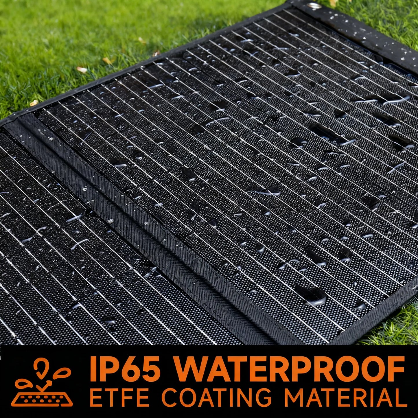 120W Foldable Solar Panel, Multi-Brand Compatible with USB/PD Output