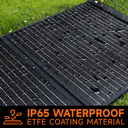 120W Foldable Solar Panel, Multi-Brand Compatible with USB/PD Output