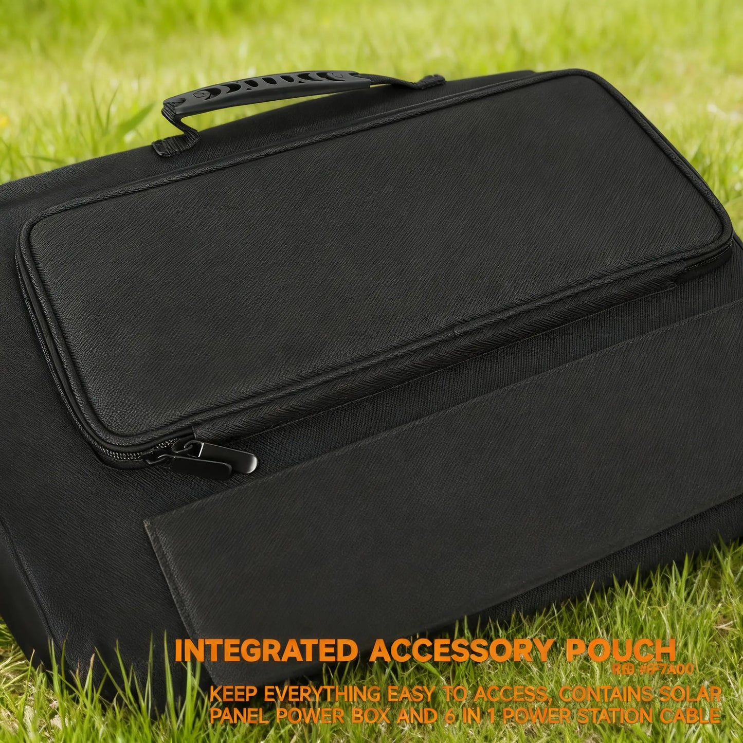 120W Foldable Solar Panel, Multi-Brand Compatible with USB/PD Output