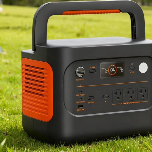 1070Wh Portable Power, 1500W Output & 1-Hour Charge, Solar Compatible