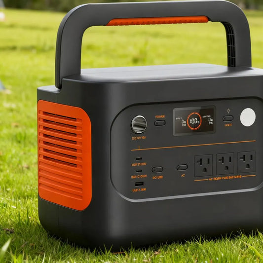 1070Wh Portable Power, 1500W Output & 1-Hour Charge, Solar Compatible