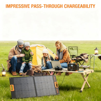 500W Portable Power, 519Wh Capacity & Solar Charging