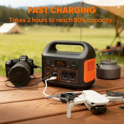 293Wh Portable Power, Lithium Solar for Outdoor & Emergency